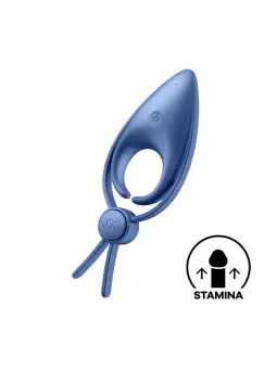 ANEL VIBRATÓRIO SNIPER SATISFYER AZUL