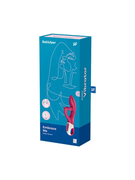 VIBRADOR EMBRACE ME SATISFYER VERMELHO