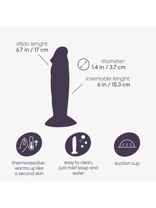 DILDO OLLIE 6,7" CRUSHIOUS