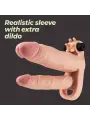 MANGA REALISTA PARA PÉNIS COM DILDO EXTRA GENERAL DICKOBI CRUSHIOUS