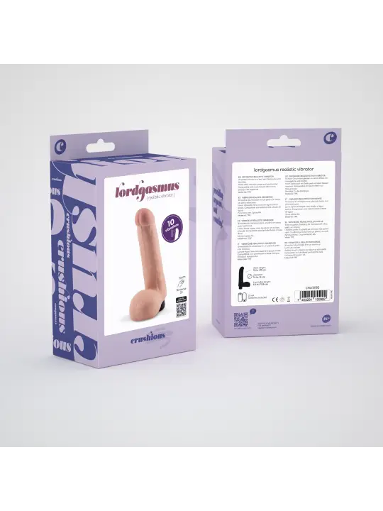 VIBRADOR REALÍSTICO LORDGASMUS CRUSHIOUS