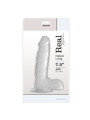 DILDO REAL RAPTURE EARTH FLAVOUR 7.5'' TRANSPARENTE