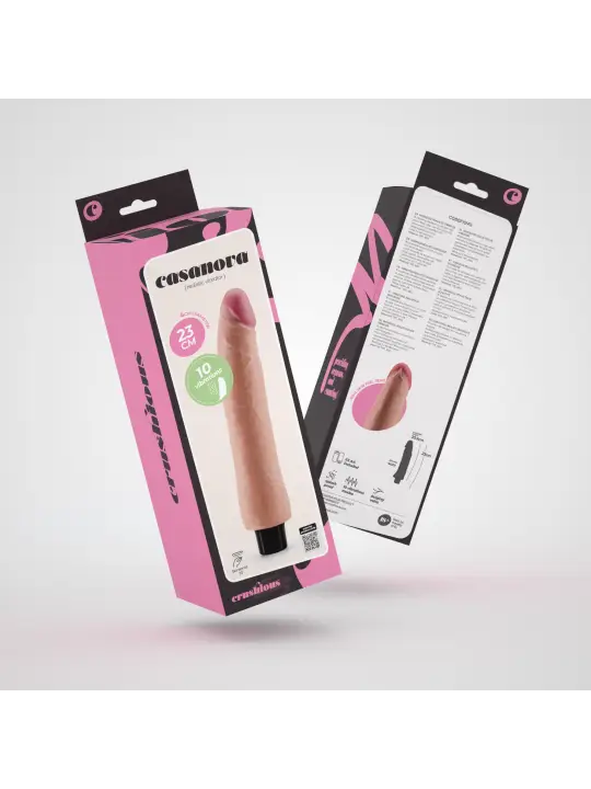 VIBRADOR REALÍSTICO CASANOVA CRUSHIOUS