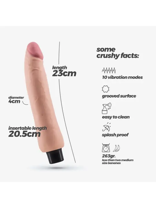 VIBRADOR REALÍSTICO CASANOVA CRUSHIOUS