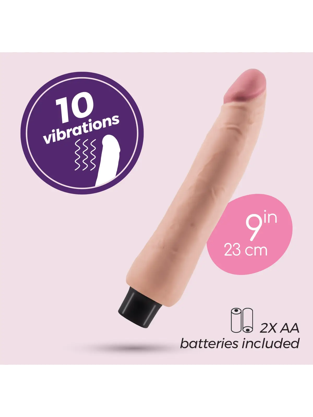 VIBRADOR REALÍSTICO CASANOVA CRUSHIOUS
