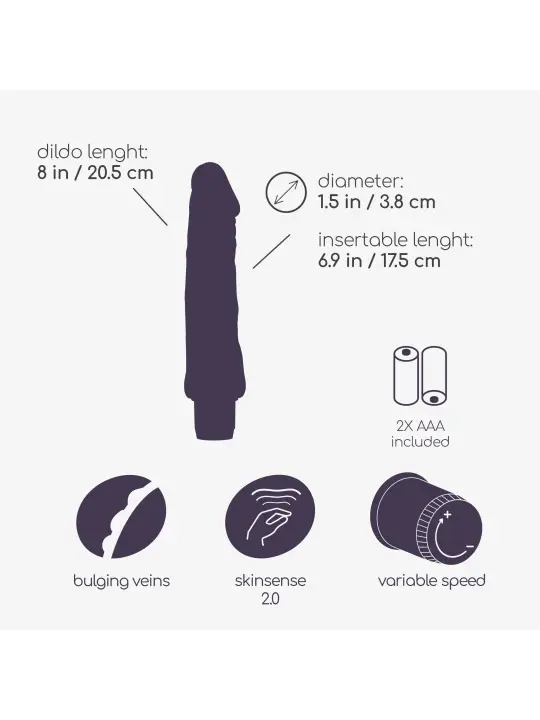 VIBRADOR REALÍSTICO SCHLONG CRUSHIOUS