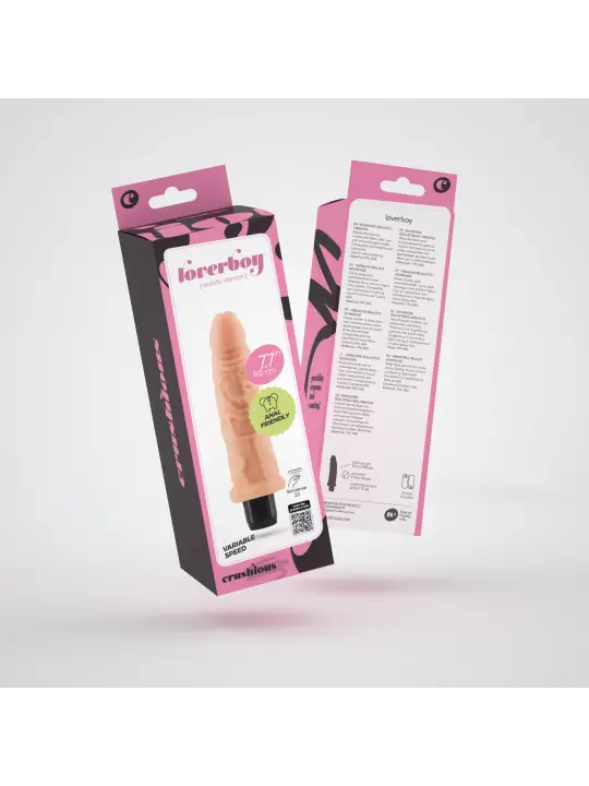 VIBRADOR REALÍSTICO LOVERBOY CRUSHIOUS