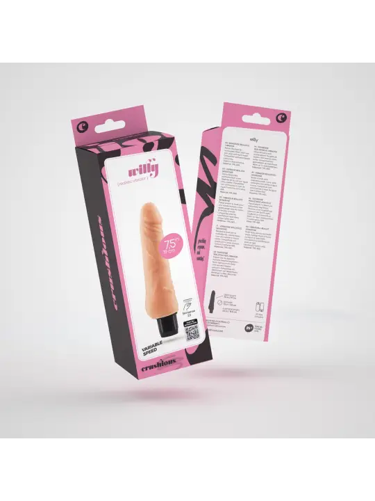 VIBRADOR REALÍSTICO WILLY CRUSHIOUS