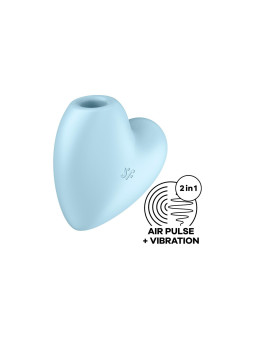 VIBRADOR CUTIE HEART SATISFYER AZUL