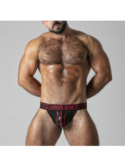 JOCKSTRAP MASSIVE RUDE LOCKER GEAR VERMELHO