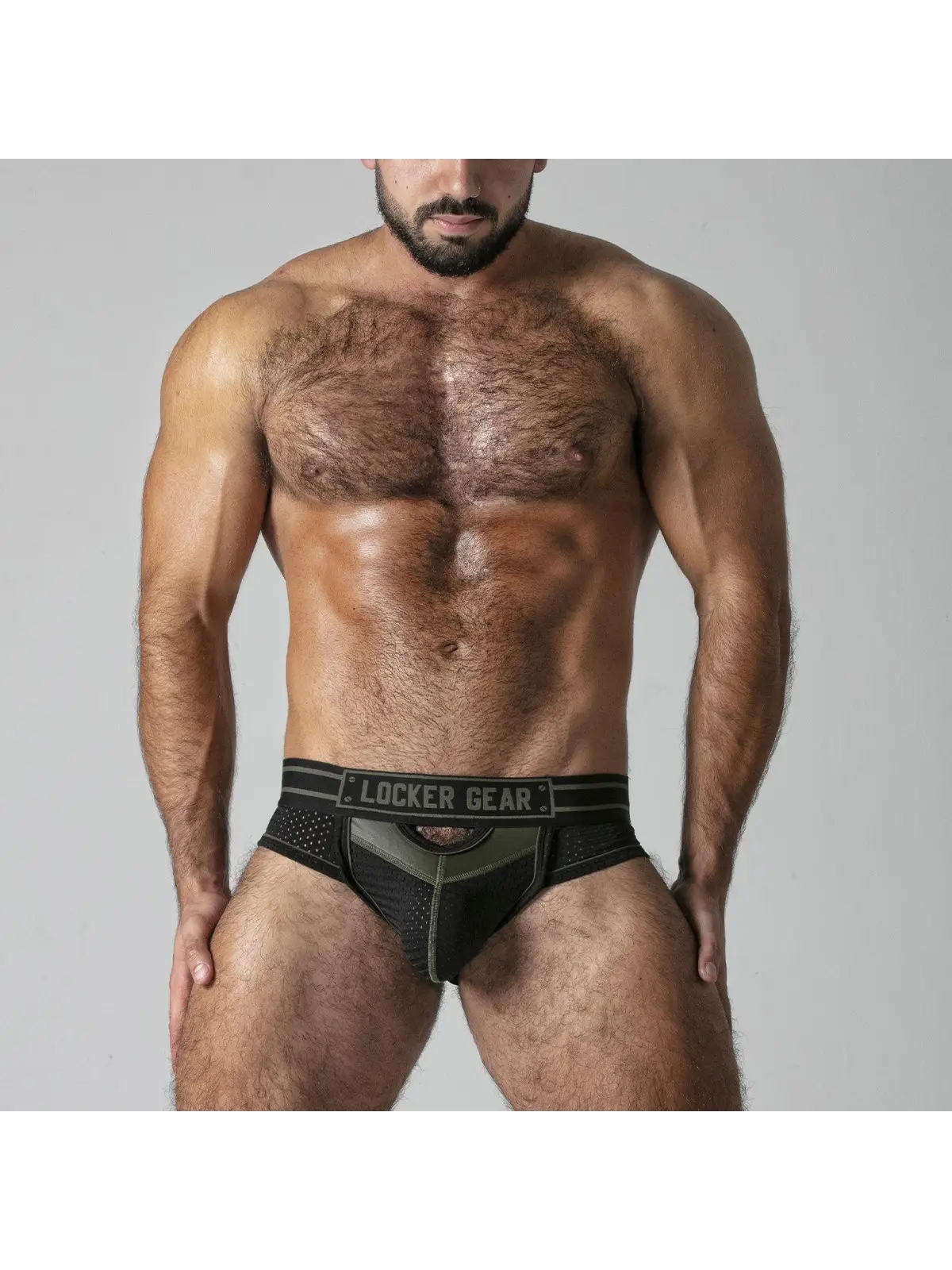 CUECA WATCH IT HARD LOCKER GEAR CAQUI