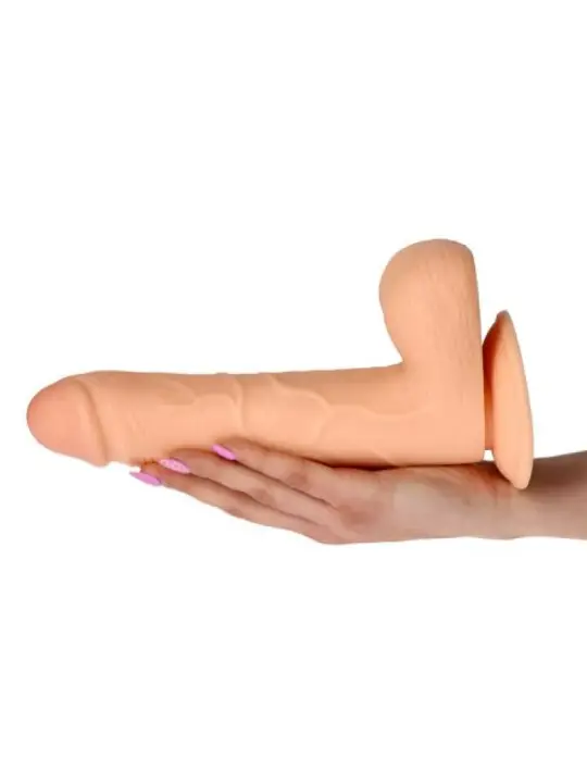 DILDO REALÍSTICO REAL RAPTURE FIRE PASSION 9'' BRANCO