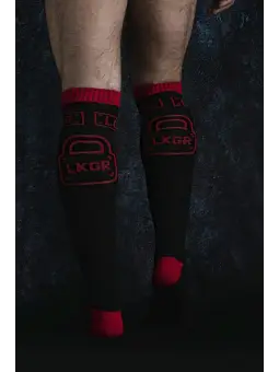 MEIAS KEEP THEM ON LOCKER GEAR VERMELHAS