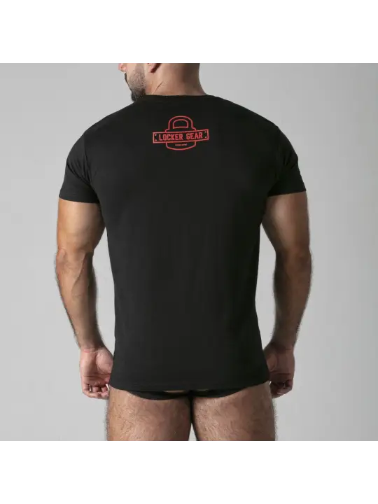 T-SHIRT LKG LOCKER GEAR VERMELHA
