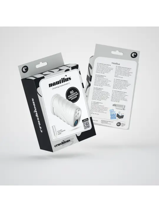 NAUTILUS MASTURBADOR DE TREINO COM BALA AMOVÍVEL CRUSHIOUS