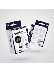 QUACKERS BALA VIBRATÓRIA RECARREGÁVEL POR USB BRANCA CRUSHIOUS