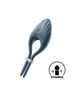 ANEL VIBRATÓRIO DUELIST SATISFYER AZUL ESCURO