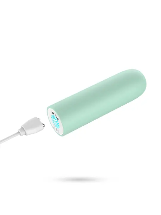 QUACKERS BALA VIBRATÓRIA RECARREGÁVEL POR USB VERDE MENTA CRUSHIOUS