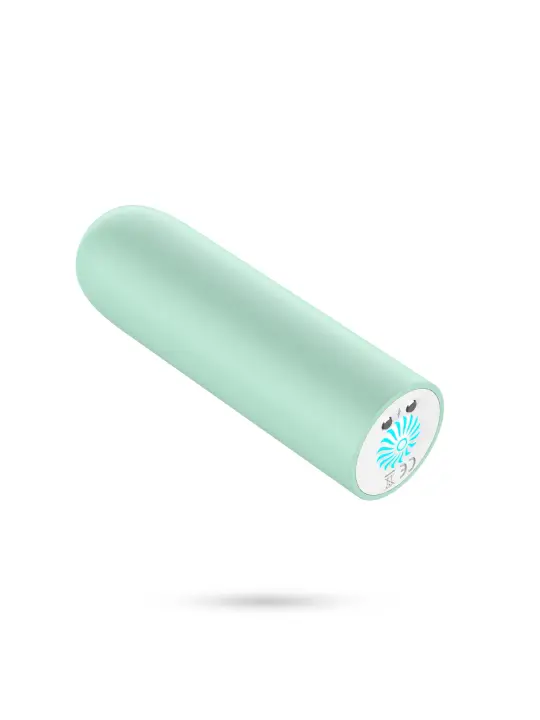 QUACKERS BALA VIBRATÓRIA RECARREGÁVEL POR USB VERDE MENTA CRUSHIOUS
