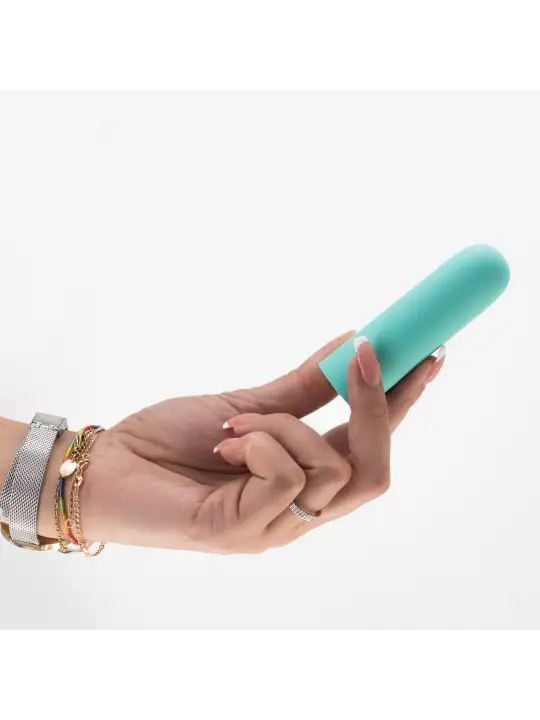 QUACKERS BALA VIBRATÓRIA RECARREGÁVEL POR USB VERDE MENTA CRUSHIOUS