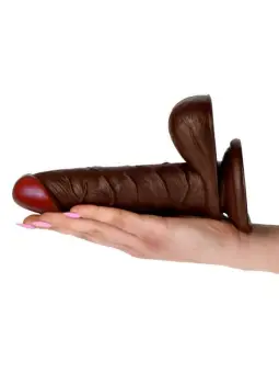 DILDO REALÍSTICO REAL RAPTURE EARTH FLAVOUR 6.5'' NEGRO