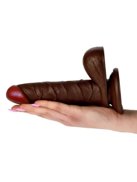 DILDO REALÍSTICO REAL RAPTURE EARTH FLAVOUR 6.5'' NEGRO