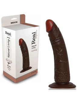 DILDO REALÍSTICO REAL RAPTURE EARTH FLAVOUR 7'' NEGRO