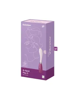 VIBRADOR G-SPOT FLEX 3 SATISFYER BORDÔ