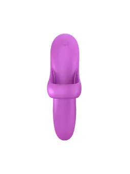 VIBRADOR DE DEDO BOLD LOVER SATISFYER ROXO