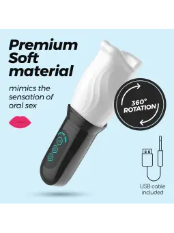 MASTURBADOR COM COPA ROTATIVA FELLATRIX CRUSHIOUS