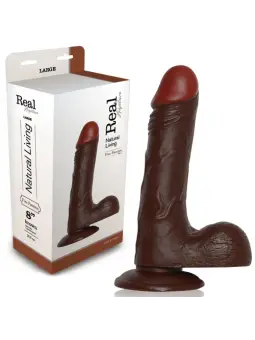 DILDO REALÍSTICO REAL RAPTURE FIRE PASSION 8'' NEGRO