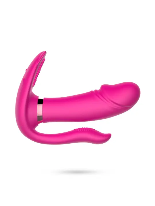 ESTIMULADOR COM CONTROLO REMOTO FRITZ CRUSHIOUS ROSA