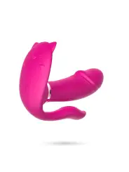 ESTIMULADOR COM CONTROLO REMOTO FRITZ CRUSHIOUS ROSA