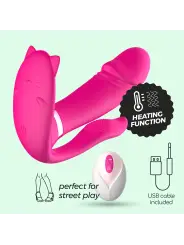 ESTIMULADOR COM CONTROLO REMOTO FRITZ CRUSHIOUS ROSA