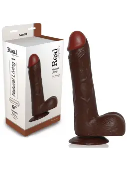 DILDO REALÍSTICO REAL RAPTURE FIRE PASSION 9'' NEGRO