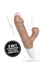 VIBRADOR REALISTA COM VAI-VEM EL MATADOR CRUSHIOUS