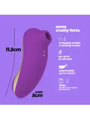 ESTIMULADOR DE CLITÓRIS SUPERNOVA CRUSHIOUS ROXO