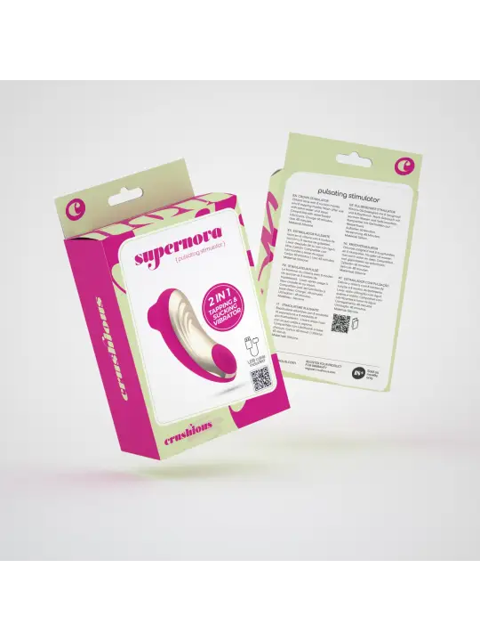 ESTIMULADOR DE CLITÓRIS SUPERNOVA CRUSHIOUS ROSA