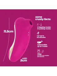 ESTIMULADOR DE CLITÓRIS SUPERNOVA CRUSHIOUS ROSA