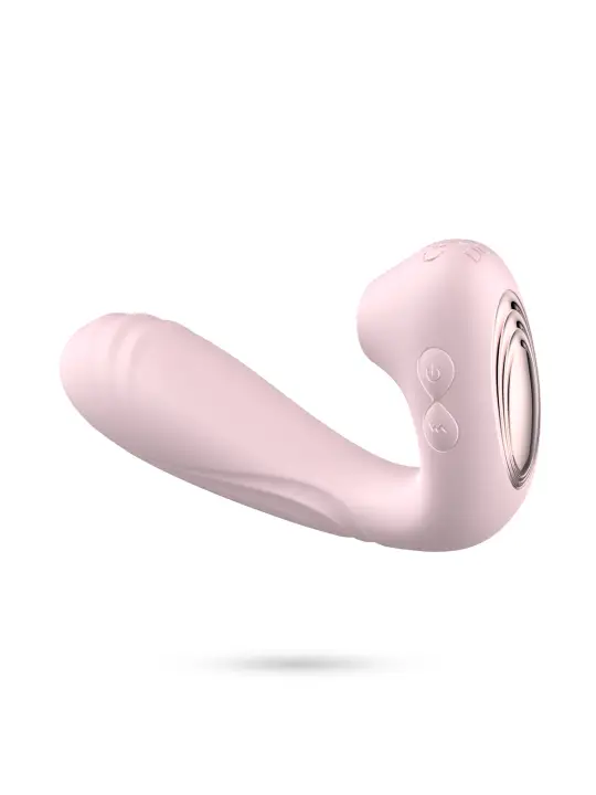 ESTIMULADOR COM CONTROLO REMOTO POOKIE + CRUSHIOUS ROSA