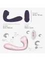 ESTIMULADOR COM CONTROLO REMOTO POOKIE + CRUSHIOUS ROSA