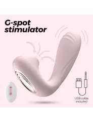 ESTIMULADOR COM CONTROLO REMOTO POOKIE + CRUSHIOUS ROSA