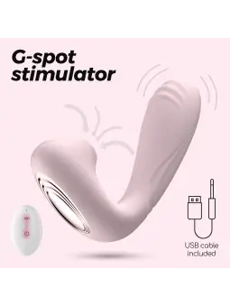 ESTIMULADOR COM CONTROLO REMOTO POOKIE + CRUSHIOUS ROSA