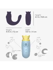 ESTIMULADOR TRIPLO HIRI CRUSHIOUS AZUL