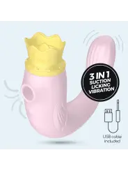 ESTIMULADOR TRIPLO HIRI CRUSHIOUS ROSA