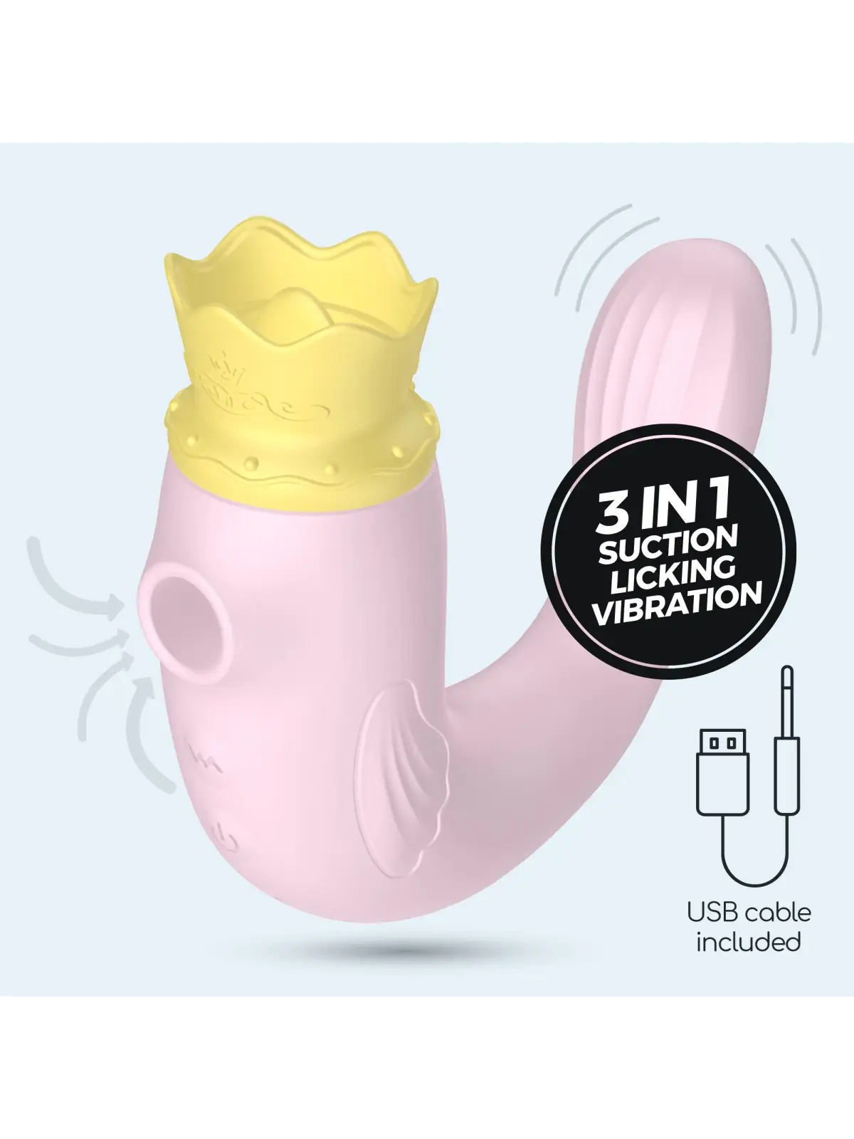 ESTIMULADOR TRIPLO HIRI CRUSHIOUS ROSA