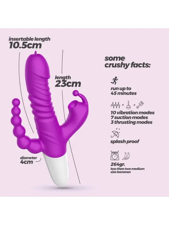 VIBRADOR TUDO EM UM WRANGLER CRUSHIOUS