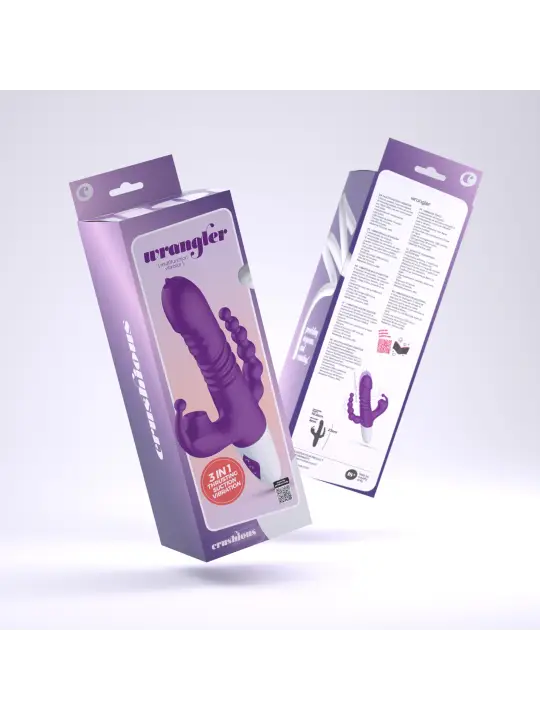 VIBRADOR TUDO EM UM WRANGLER CRUSHIOUS