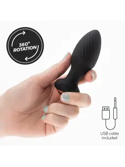 TWISTER PLUG ANAL ROTATIVO COM CONTROLO REMOTO CRUSHIOUS