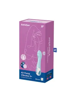 VIBRADOR INSUFLÁVEL AIR PUMP 5 COM APLICAÇÃO CONNECT SATISFYER